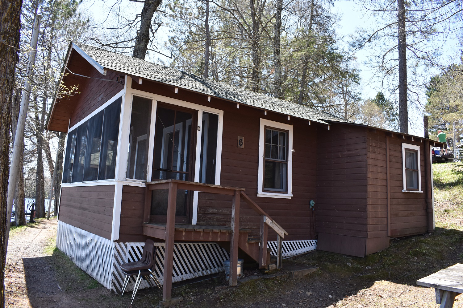 Cabin 6 Mercer, WI Cabin Rentals Island View Lodge